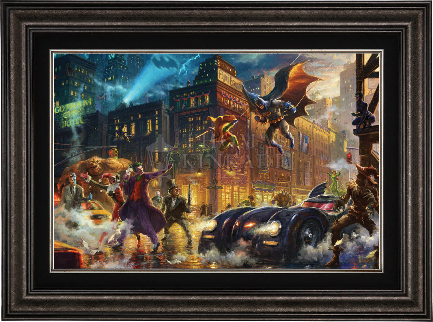 The Dark Knight™ Saves Gotham City™ - Limited Edition Canvas - Image 8