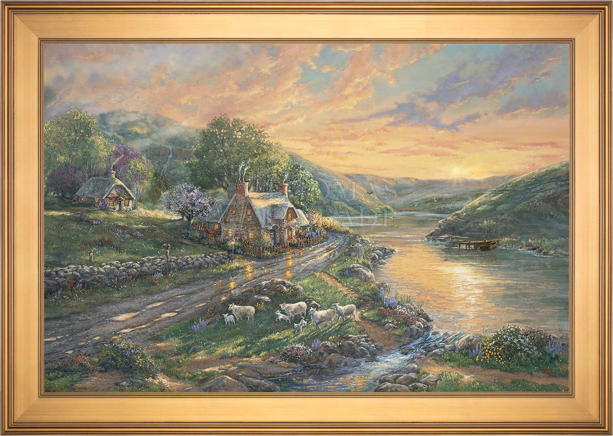 Daybreak at Emerald Valley - Limited Edition Canvas - Image 15