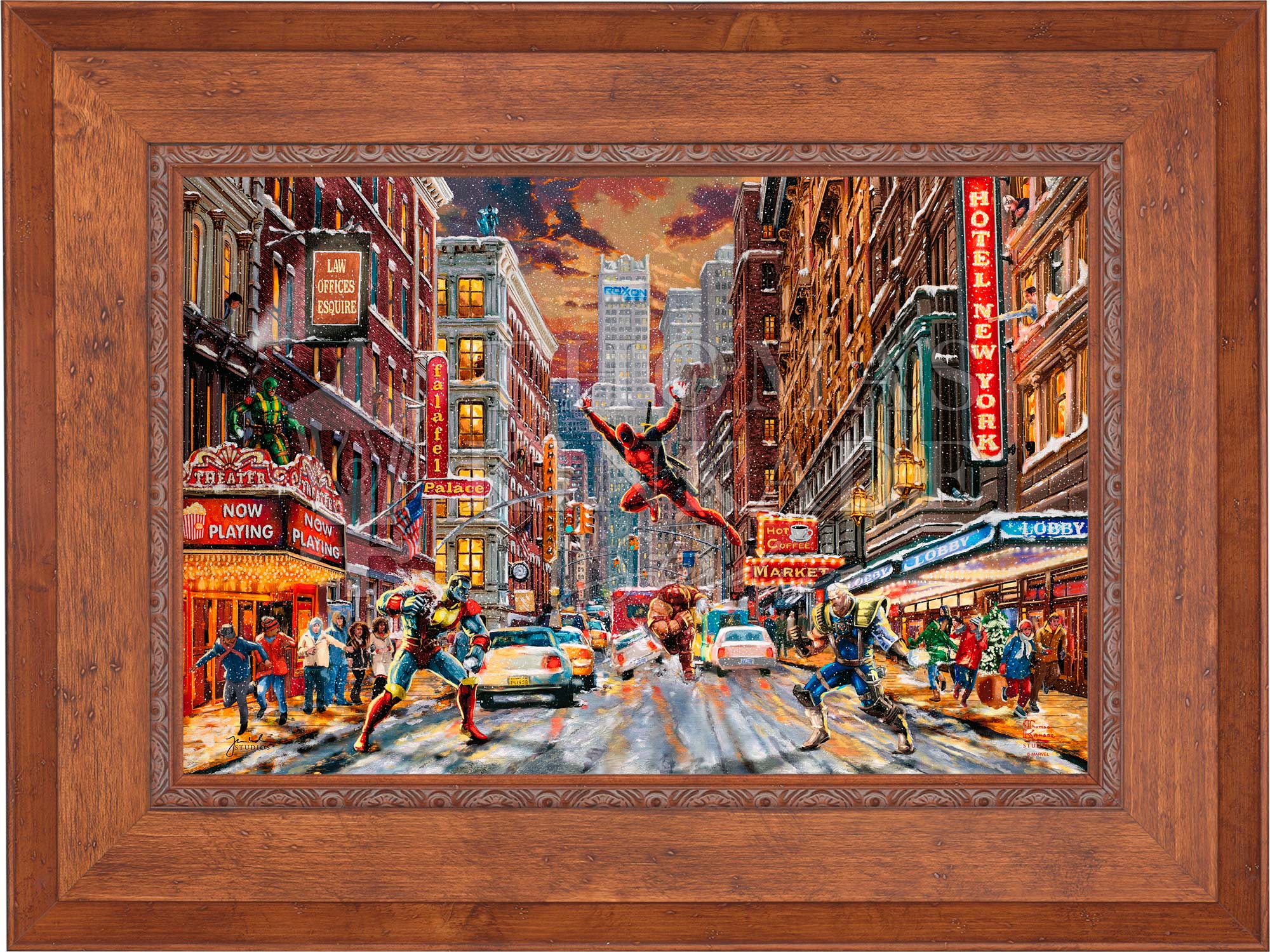 Deadpool - Snow Day - Limited Edition Canvas - Image 16