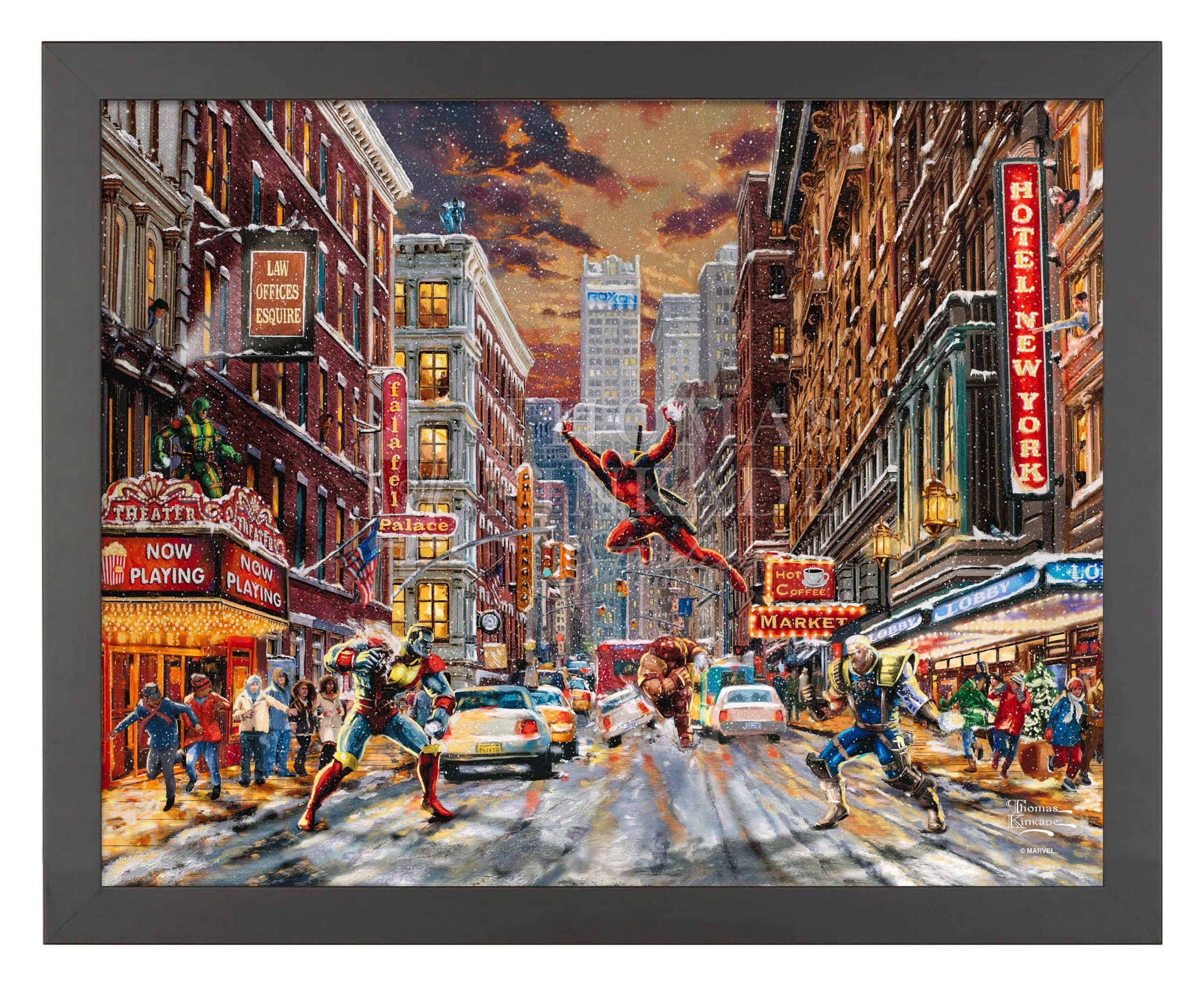 Deadpool - Snow Day - Art Prints