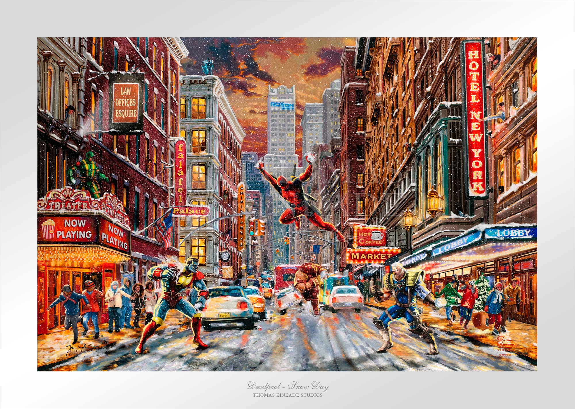 Deadpool - Snow Day - Limited Edition Paper - Image 5