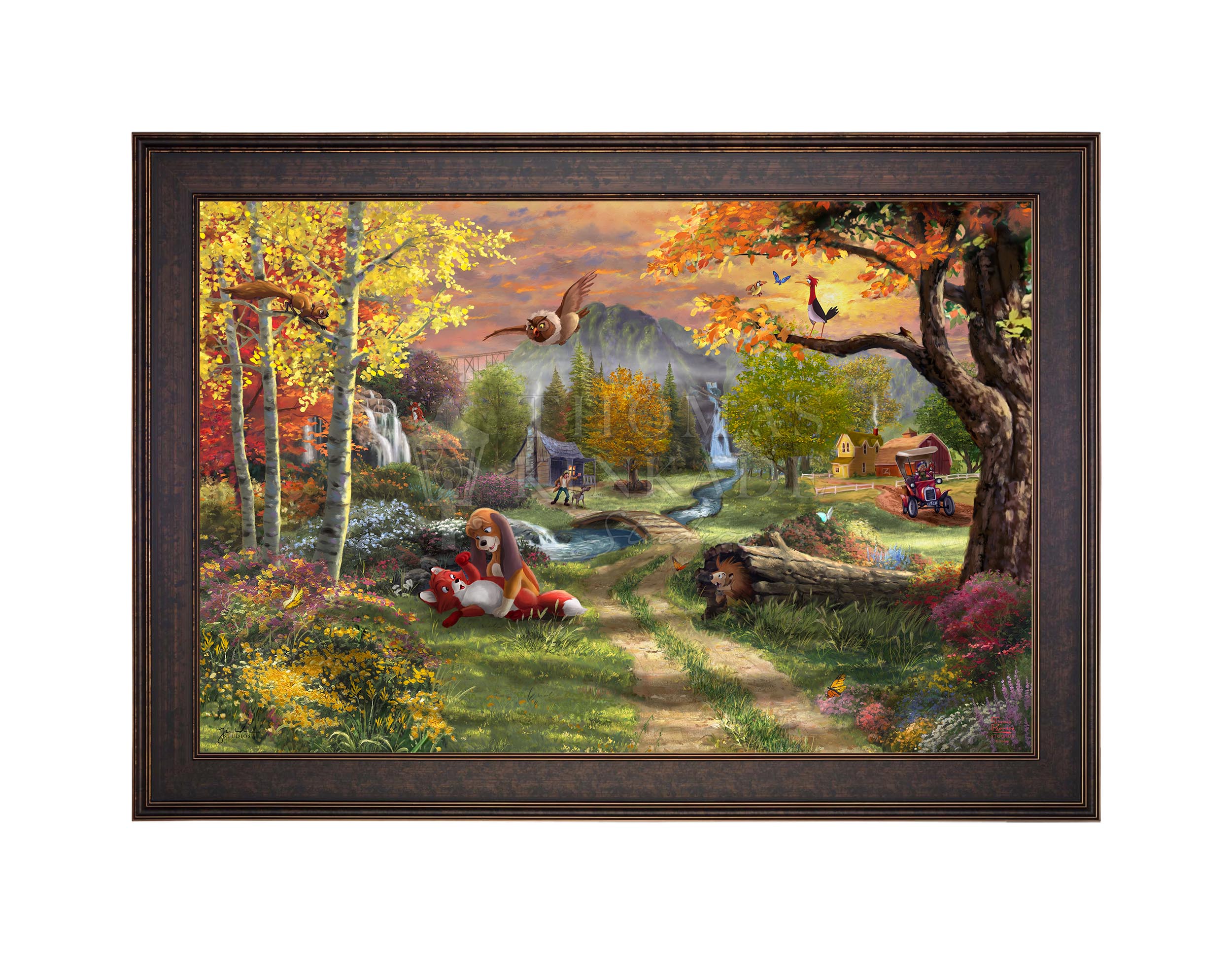 Disney The Fox and the Hound - Limited Edition Canvas - Image 20
