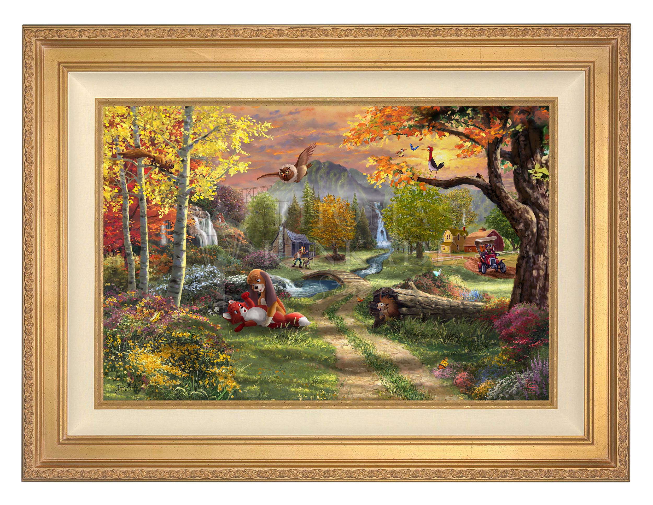Disney The Fox and the Hound - Limited Edition Canvas - Image 7