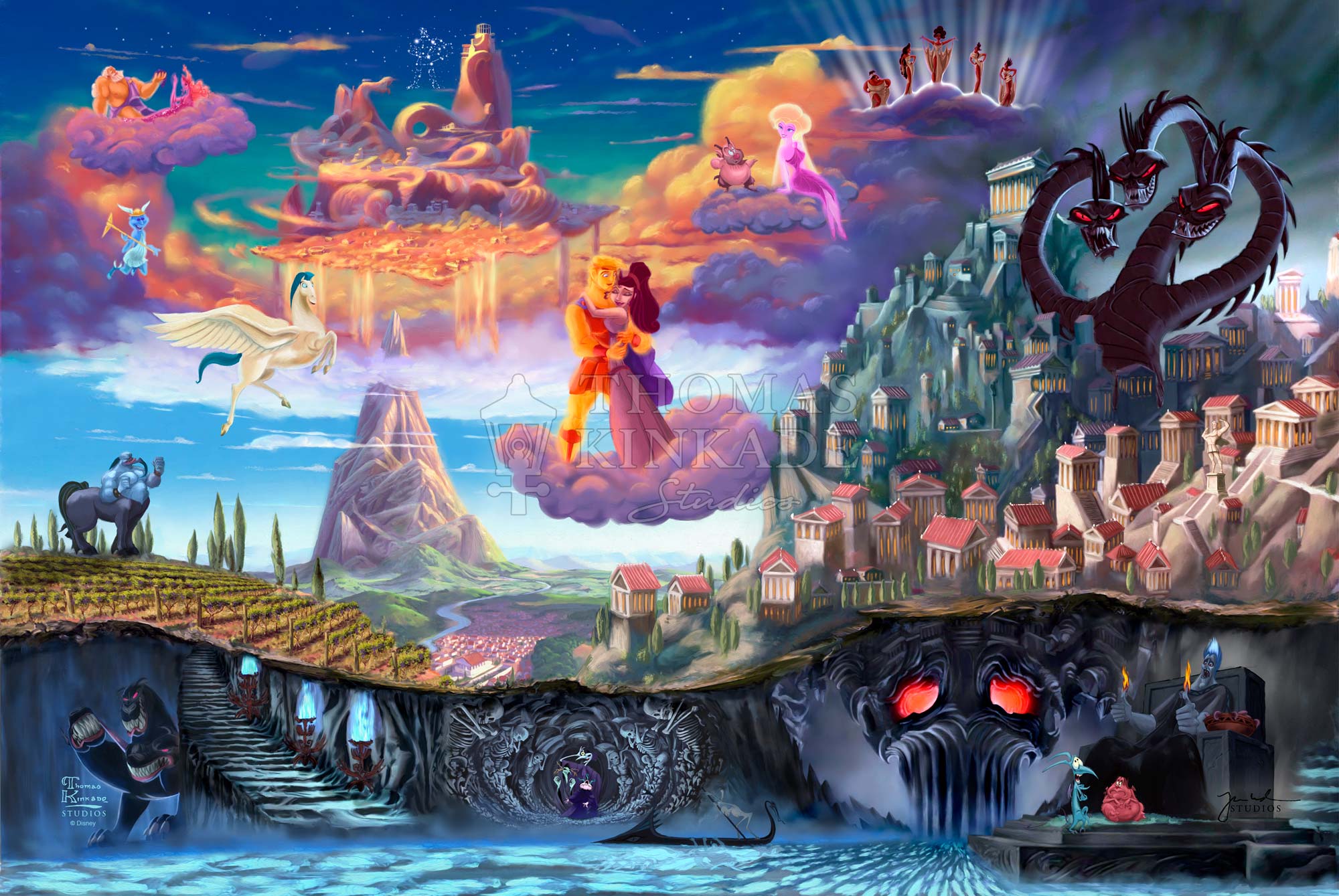 Disney Hercules - Limited Edition Canvas - Image 2