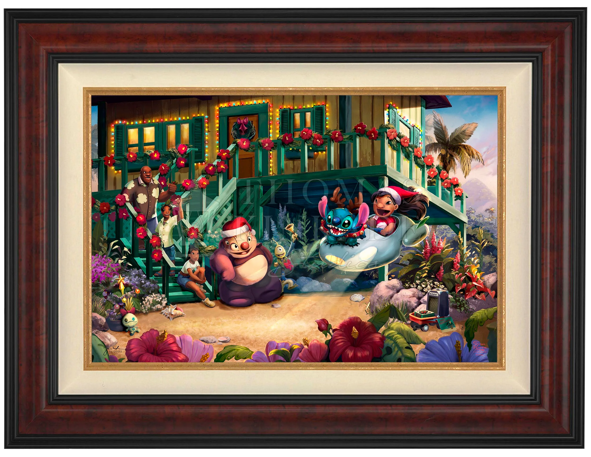 Disney Lilo and Stitch Aloha Christmas - Jewel Edition Art - Image 8