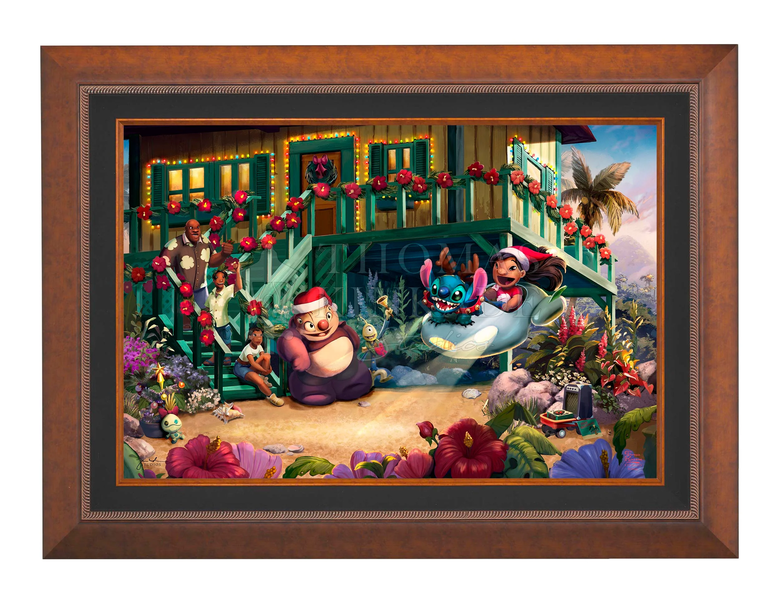 Disney Lilo and Stitch Aloha Christmas - Jewel Edition Art - Image 9