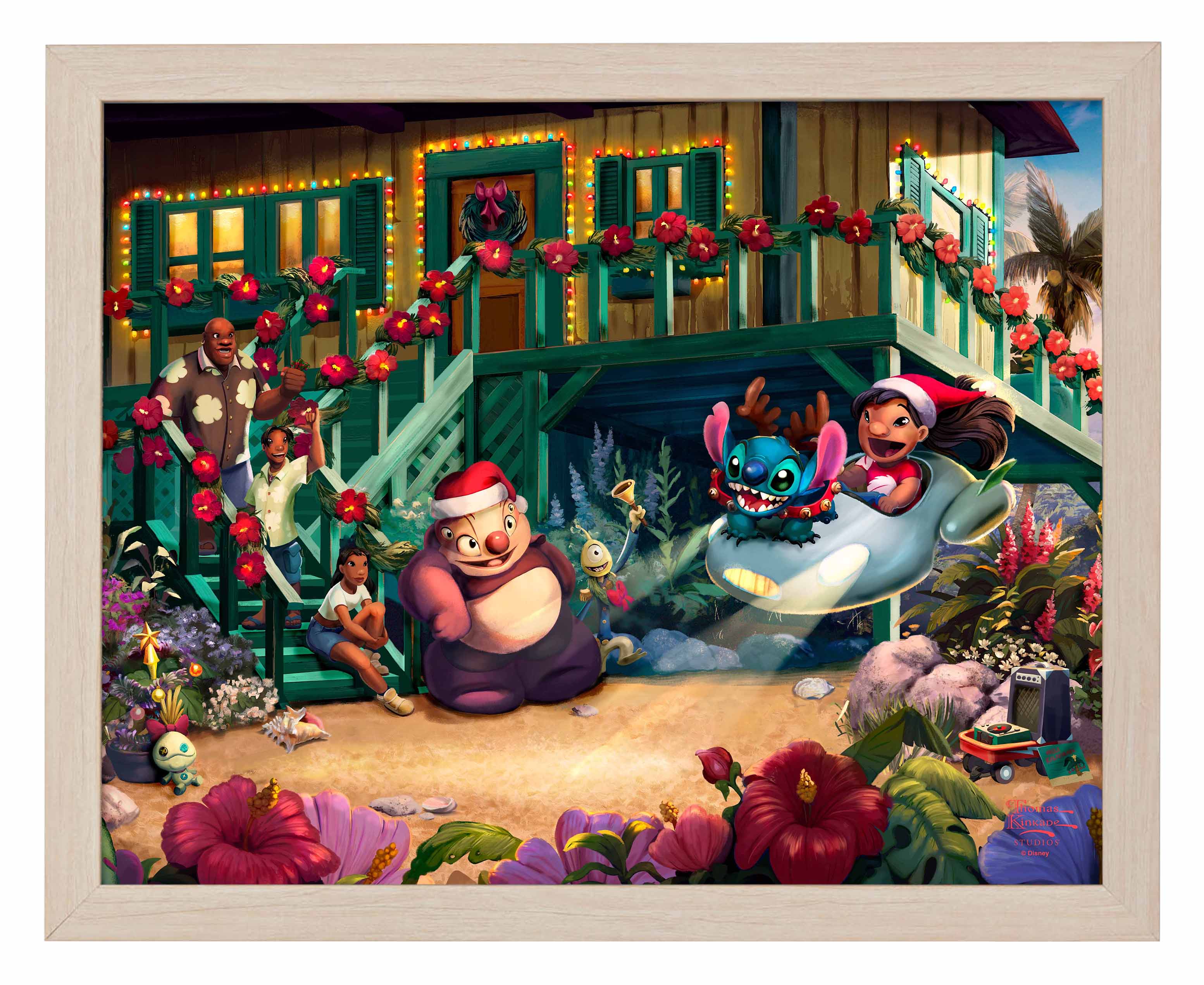 Disney Lilo and Stitch Aloha Christmas - Art Prints - Image 4