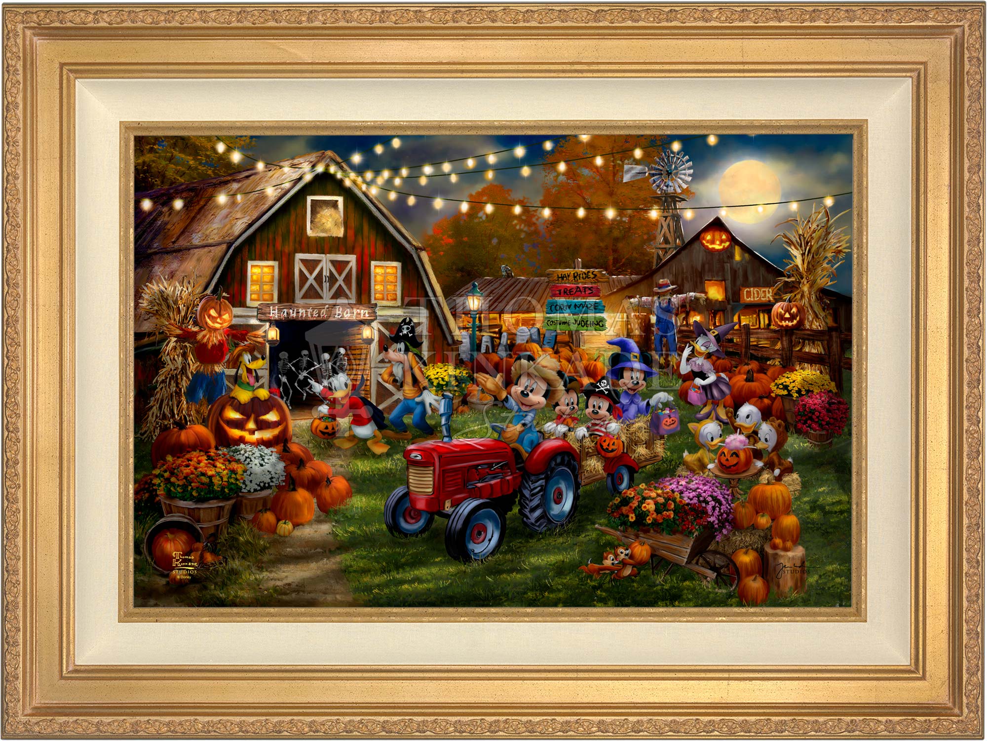 Disney Mickey and Minnie Pumpkin Festival - Jewel Edition Art - Image 3