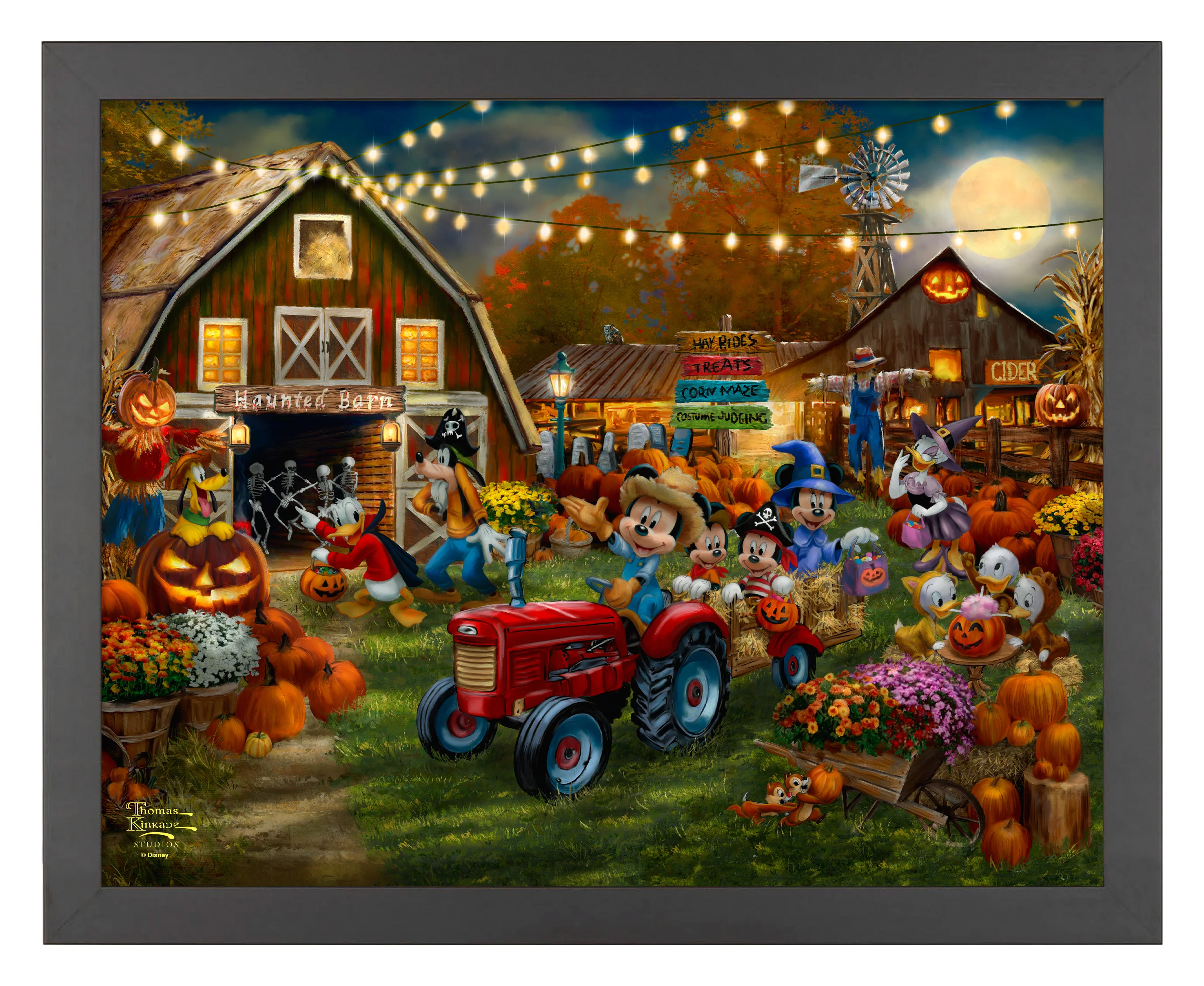 Disney Mickey and Minnie Pumpkin Festival - Art Prints