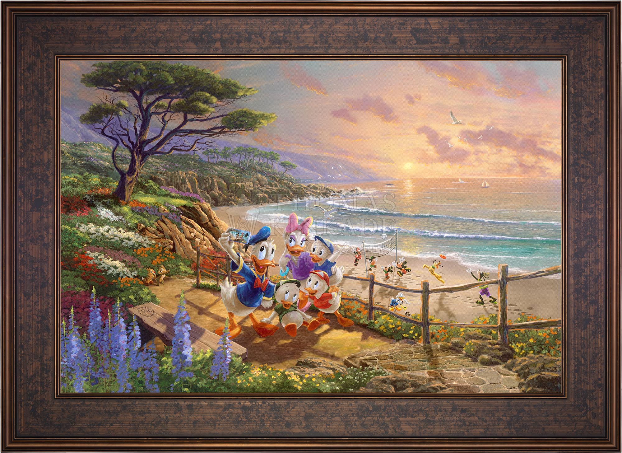Disney Donald and Daisy - A Duck Day Afternoon - Limited Edition Canvas - Image 13