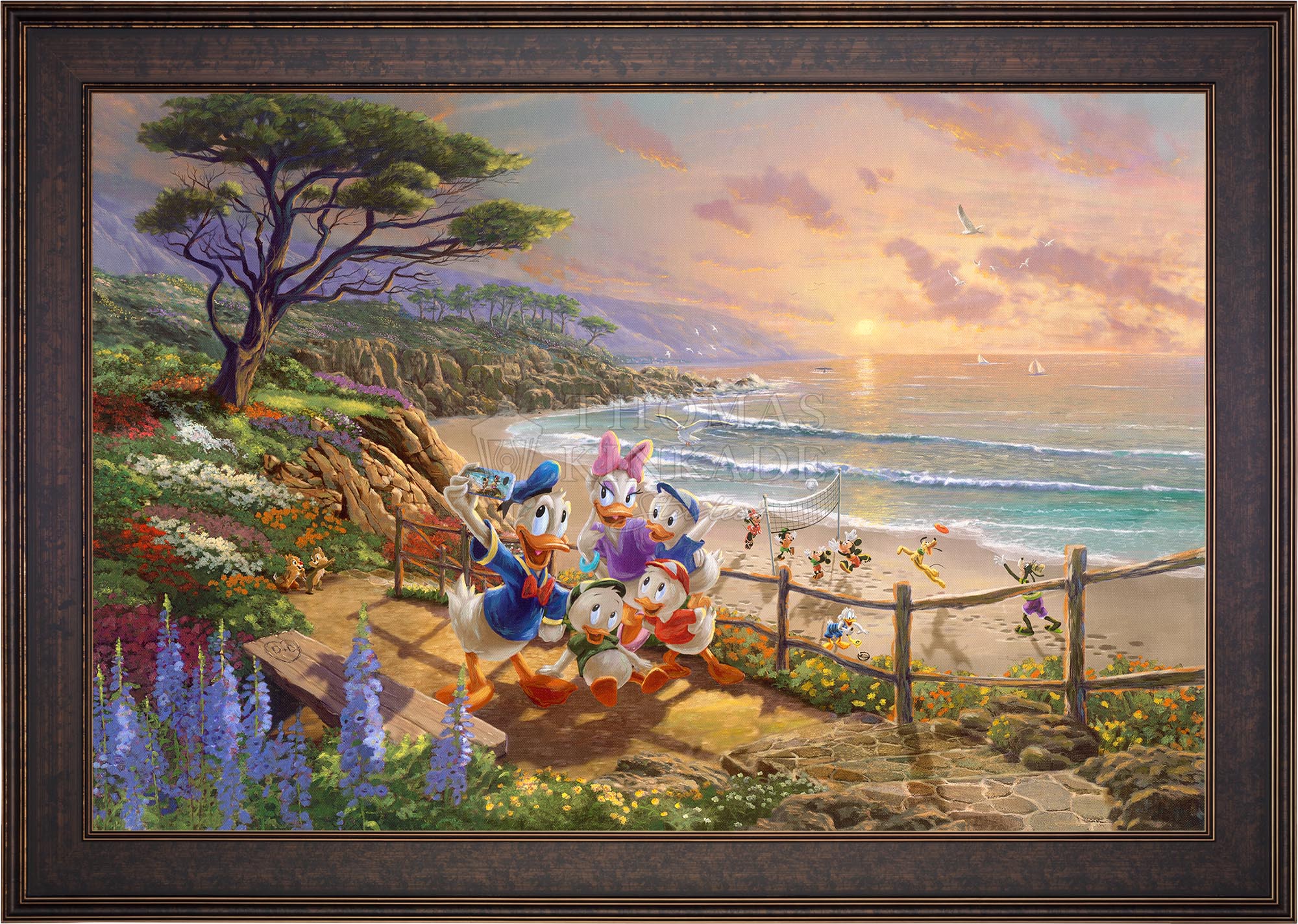 Disney Donald and Daisy - A Duck Day Afternoon - Limited Edition Canvas - Image 14