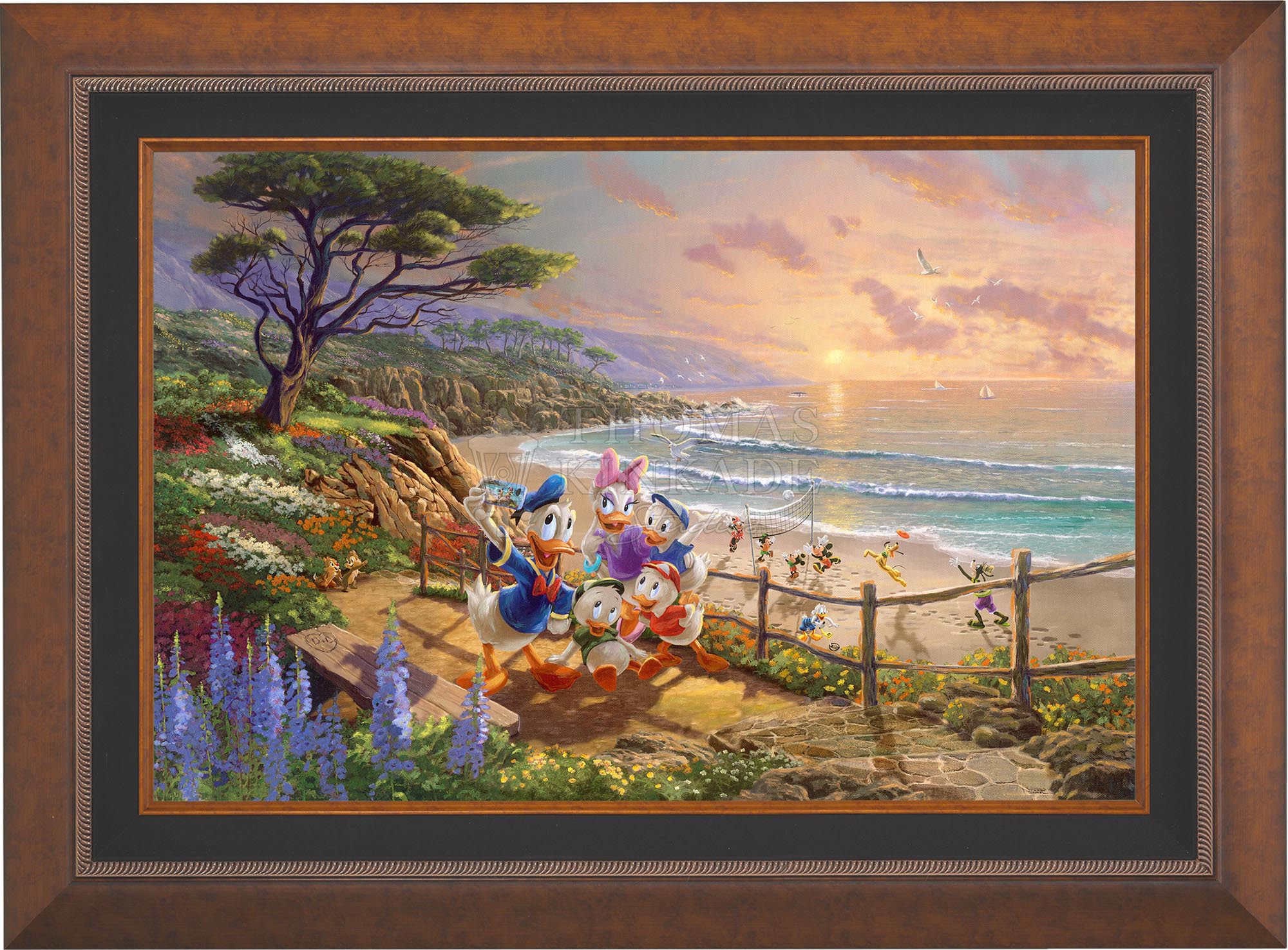 Disney Donald and Daisy - A Duck Day Afternoon - Limited Edition Canvas - Image 3
