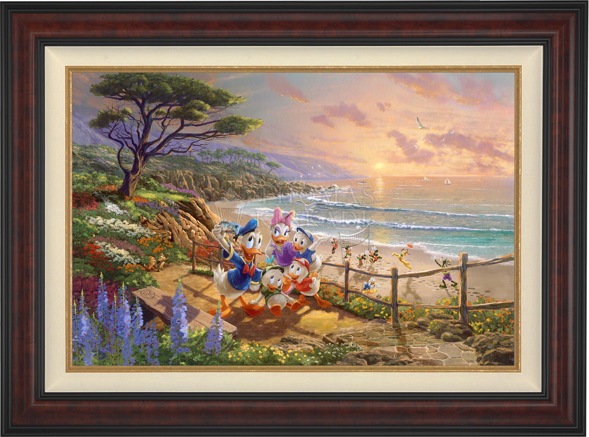Disney Donald and Daisy - A Duck Day Afternoon - Limited Edition Canvas - Image 5