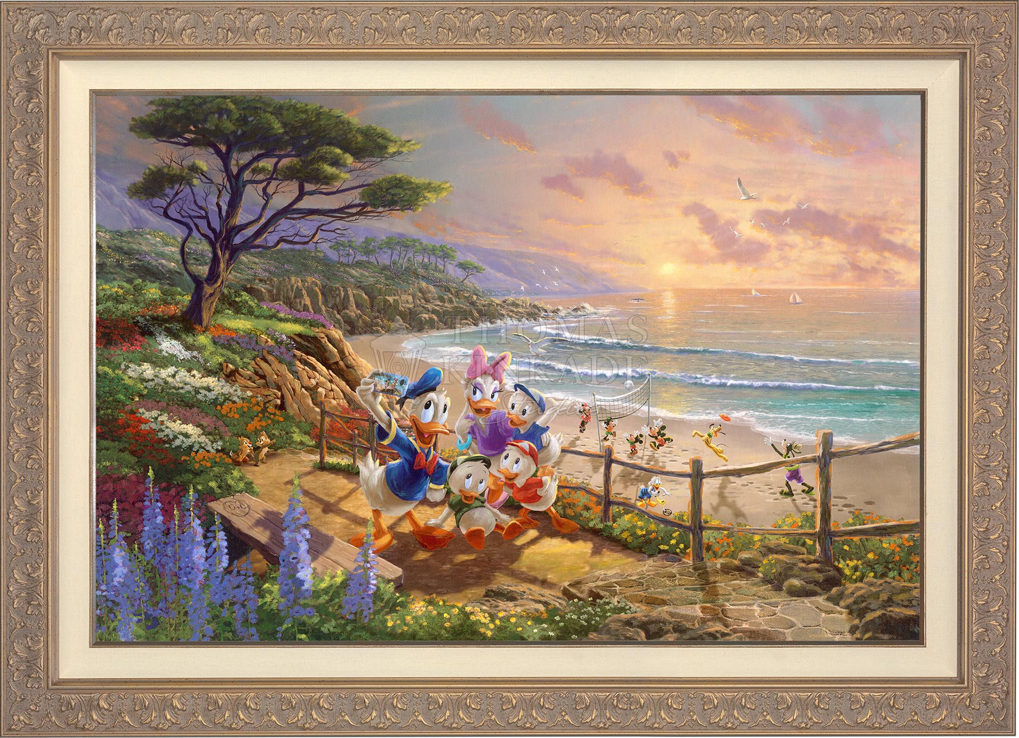 Disney Donald and Daisy - A Duck Day Afternoon - Limited Edition Canvas - Image 8