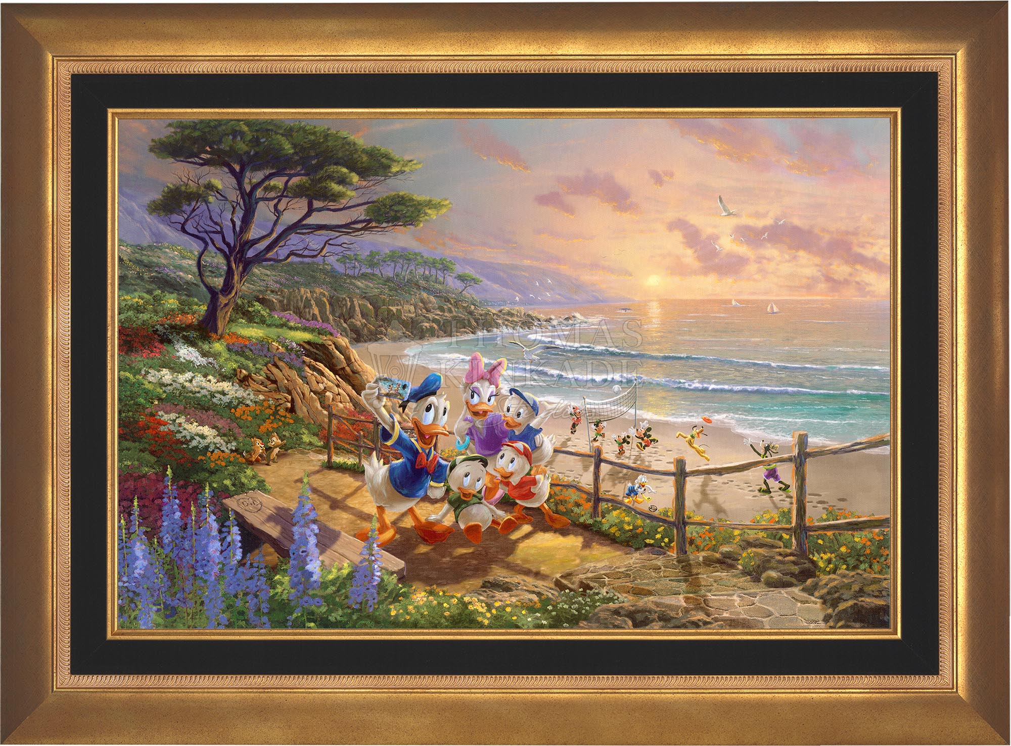 Disney Donald and Daisy - A Duck Day Afternoon - Jewel Edition Art