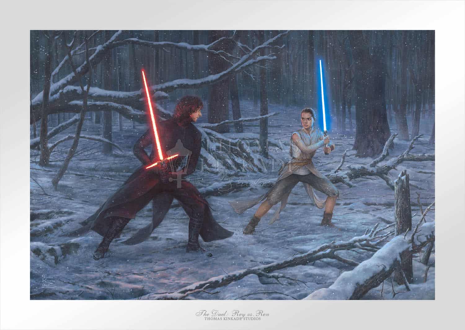 The Duel: Rey™ vs. Ren - Limited Edition Paper - Image 7