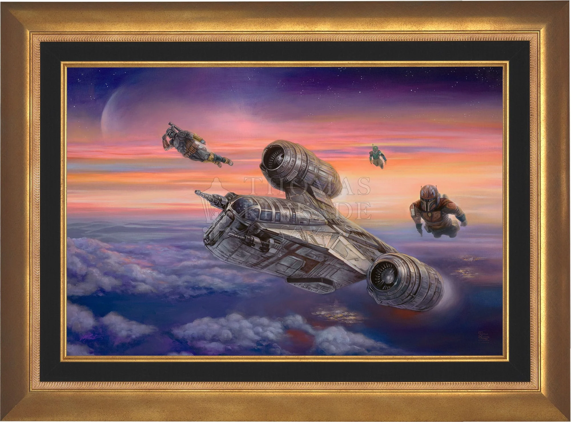 The Mandalorian™ - The Escort - Limited Edition Canvas - Image 4