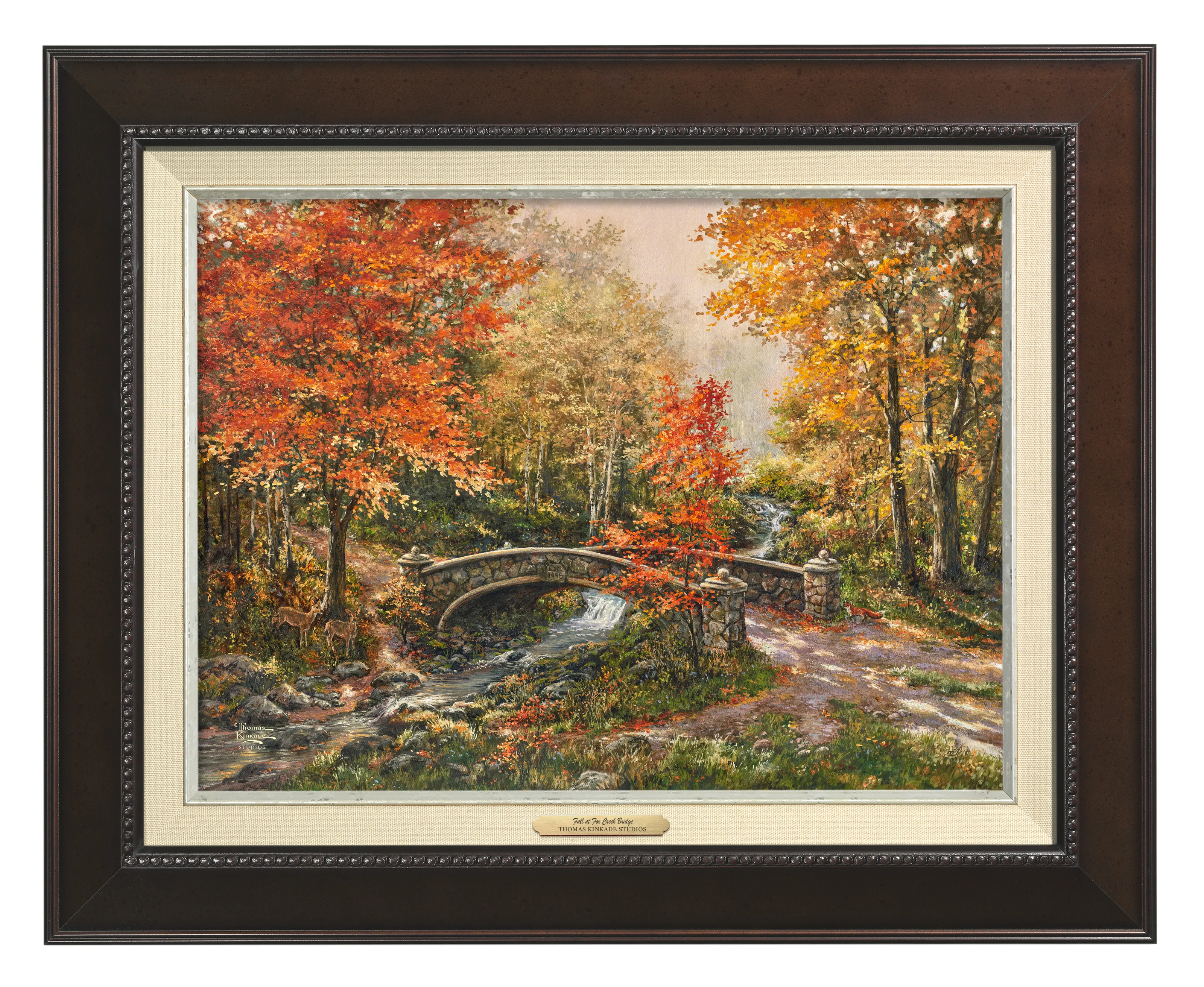 Fall at Fox Creek Bridge - Canvas Classics - Image 4