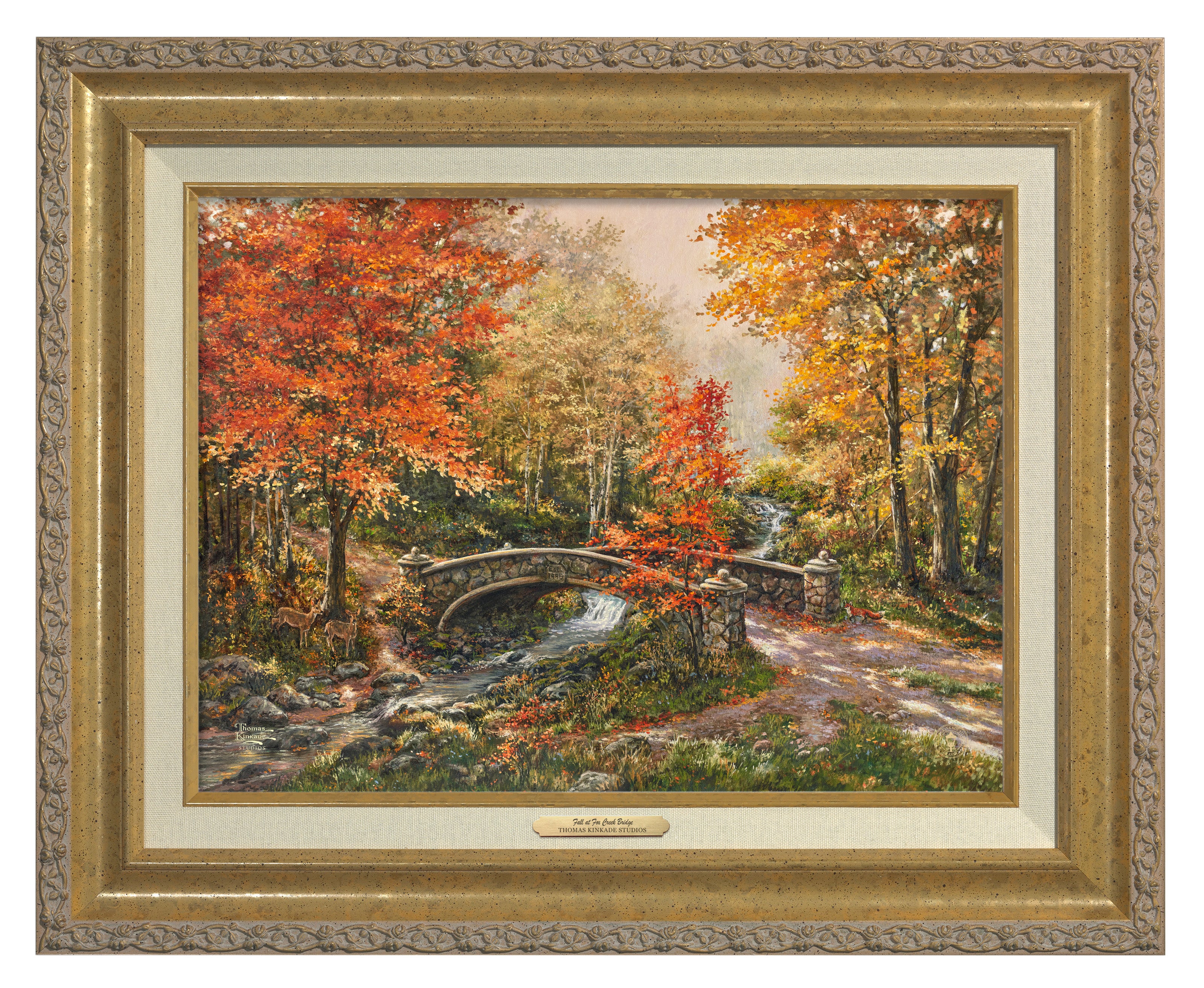 Fall at Fox Creek Bridge - Canvas Classics - Image 5