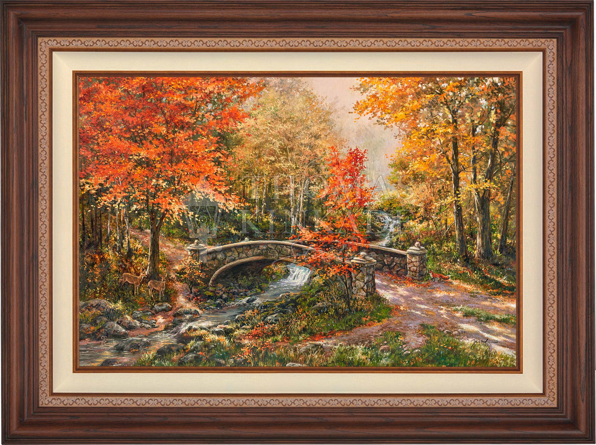 Fall at Fox Creek Bridge - Limited Edition Canvas - Image 10