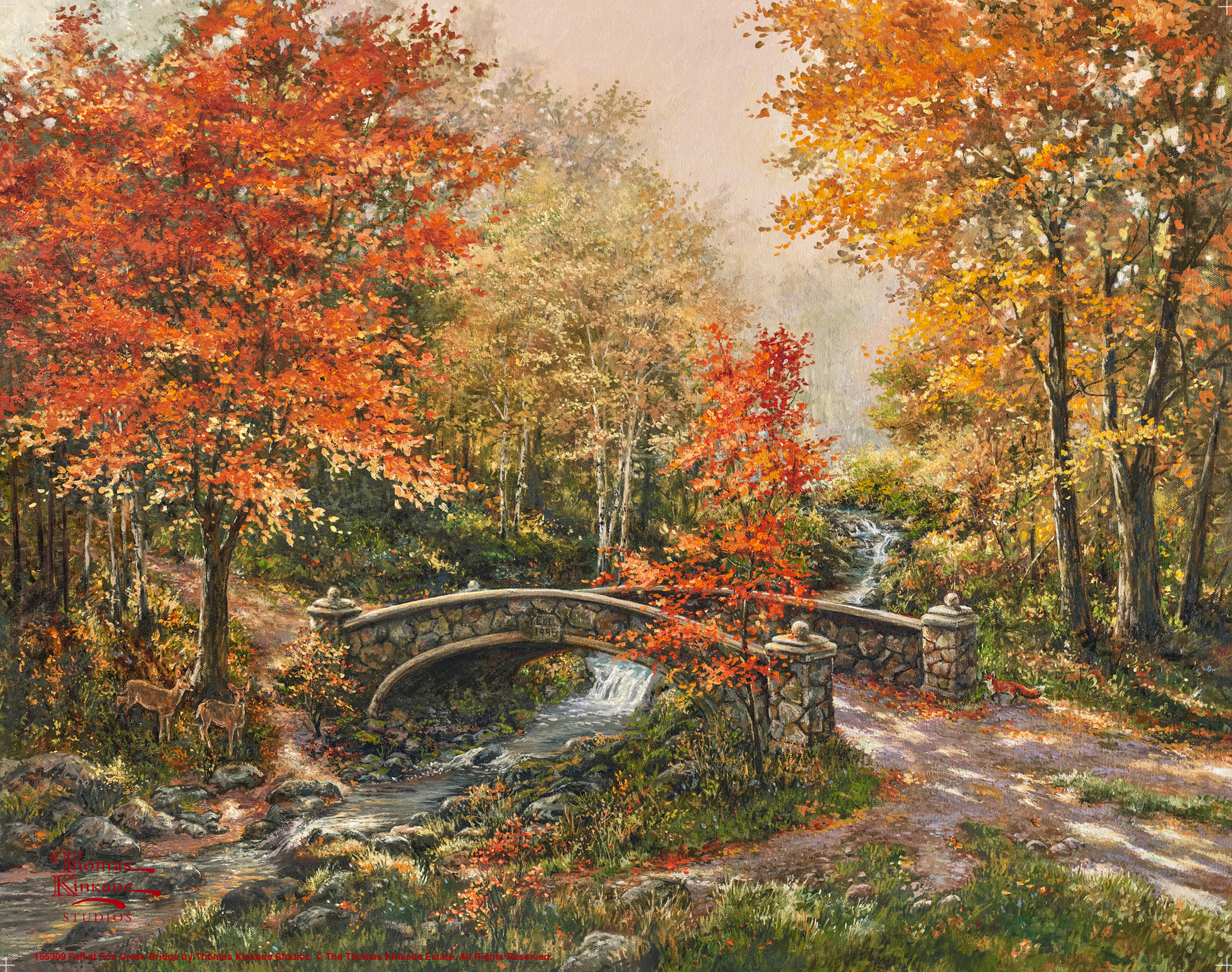 Fall at Fox Creek Bridge - Art Prints - Image 6