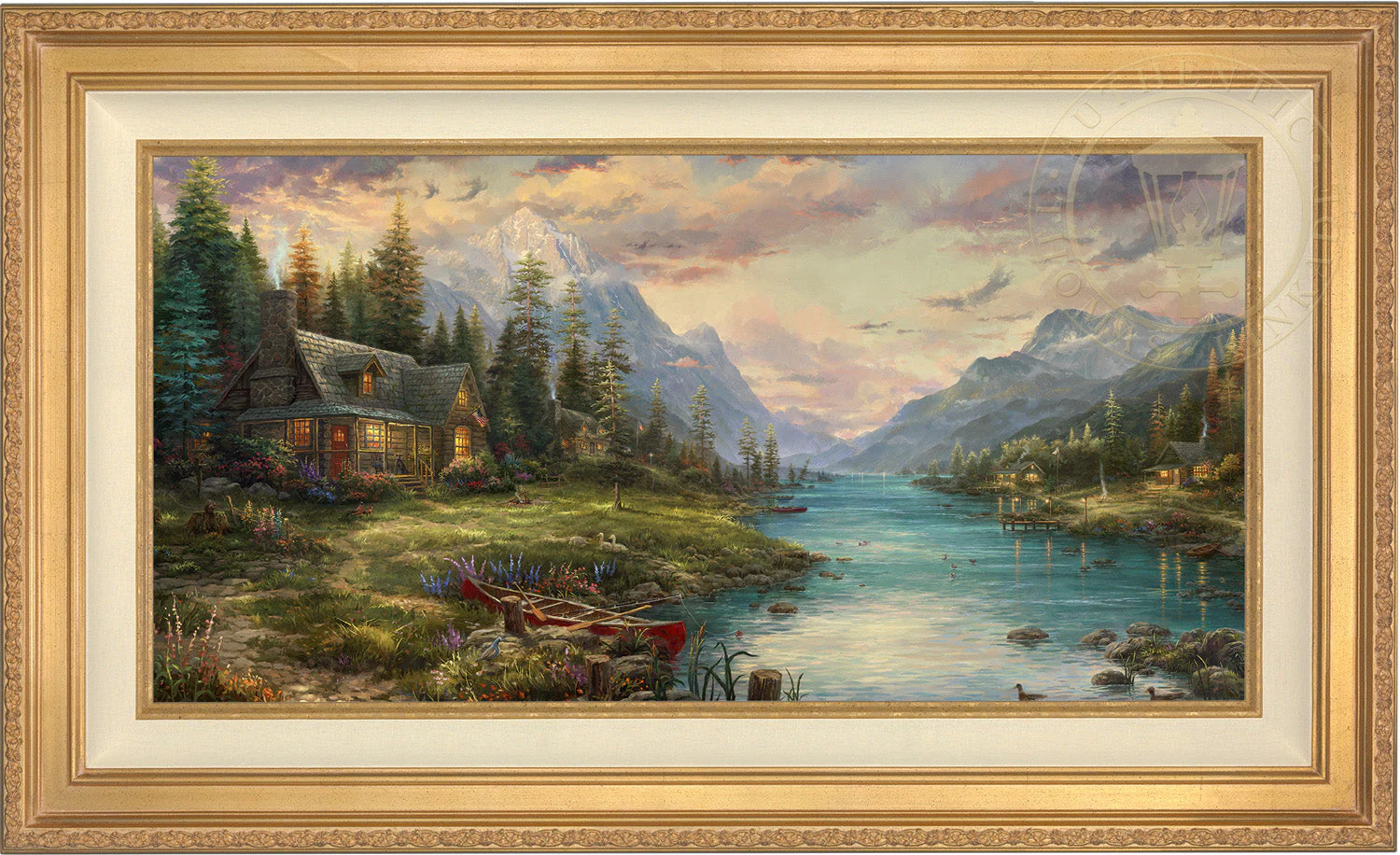 A Father's Perfect Day - Limited Edition Canvas - Image 2