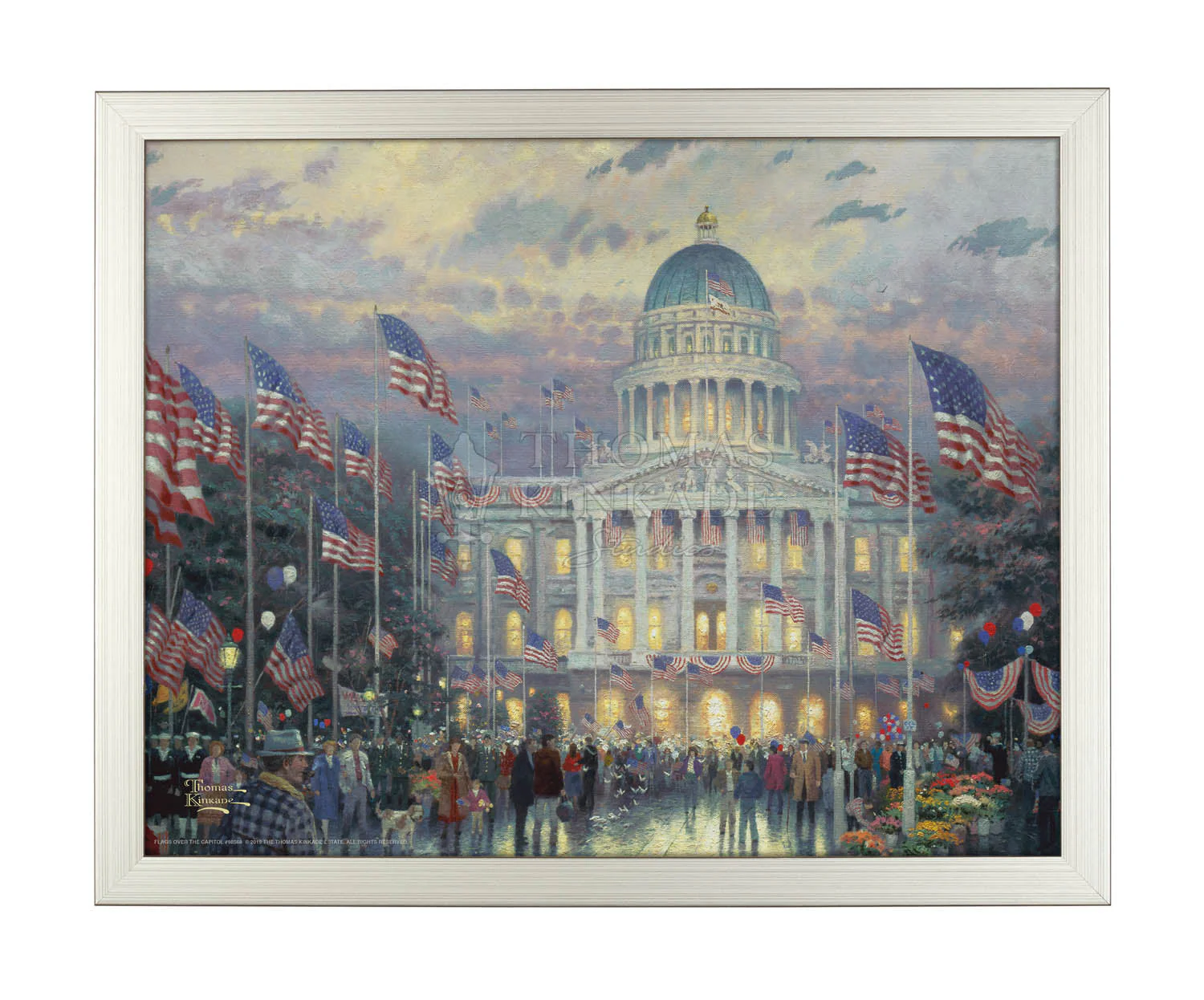 Flags Over The Capitol - Art Prints - Image 2