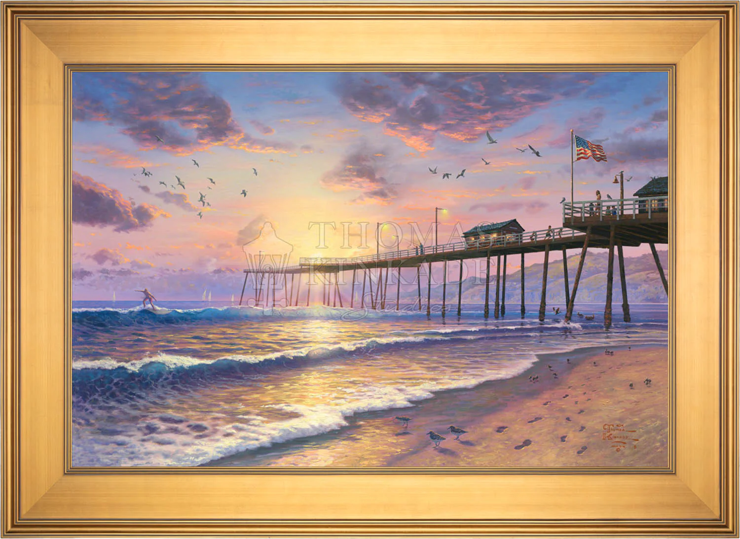 Footprints in the Sand - Limited Edition Canvas - Image 14