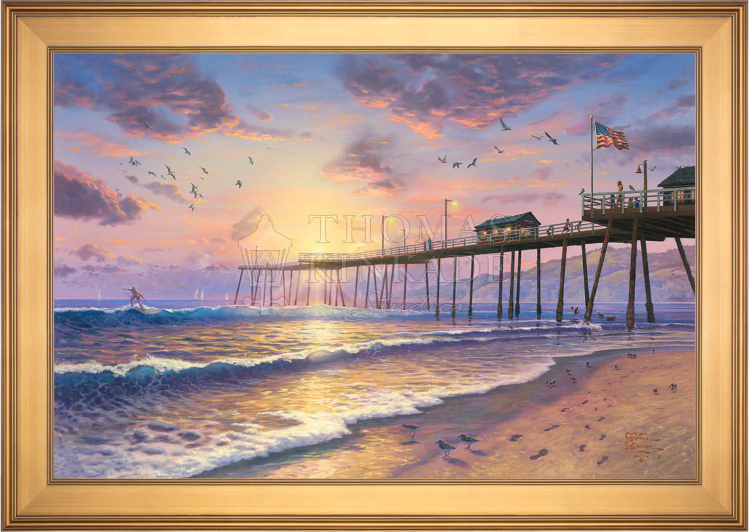 Footprints in the Sand - Limited Edition Canvas - Image 15