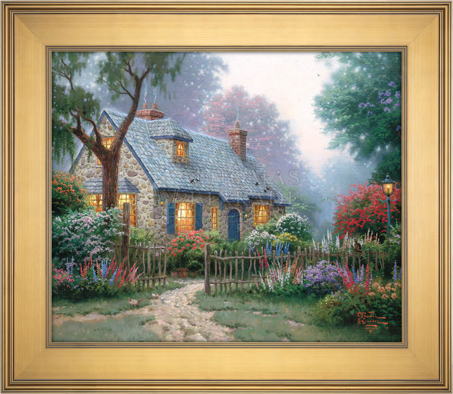 Foxglove Cottage - Limited Edition Canvas - Image 14