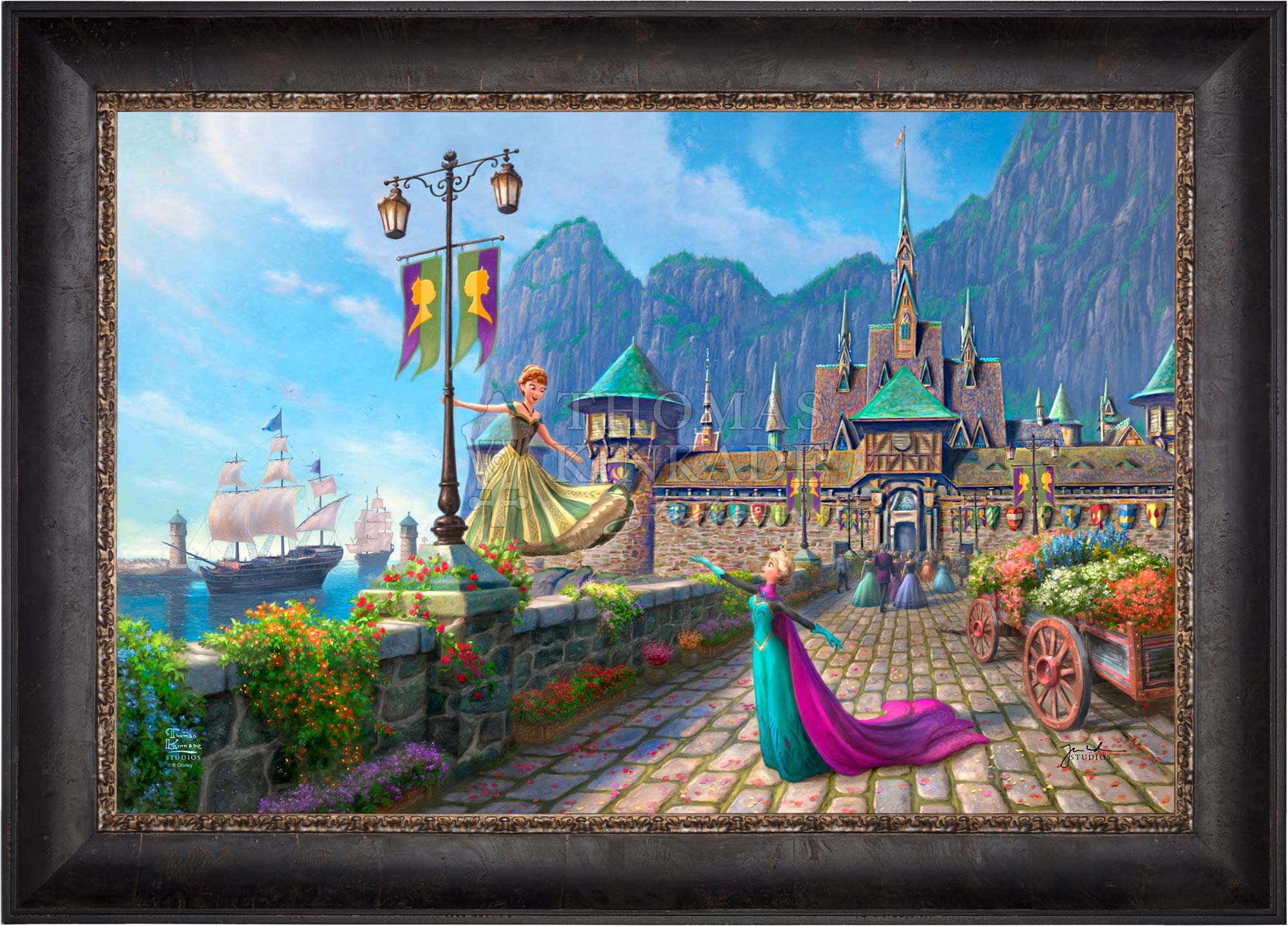 Disney Frozen Celebration in Arendelle - Jewel Edition Art - Image 6