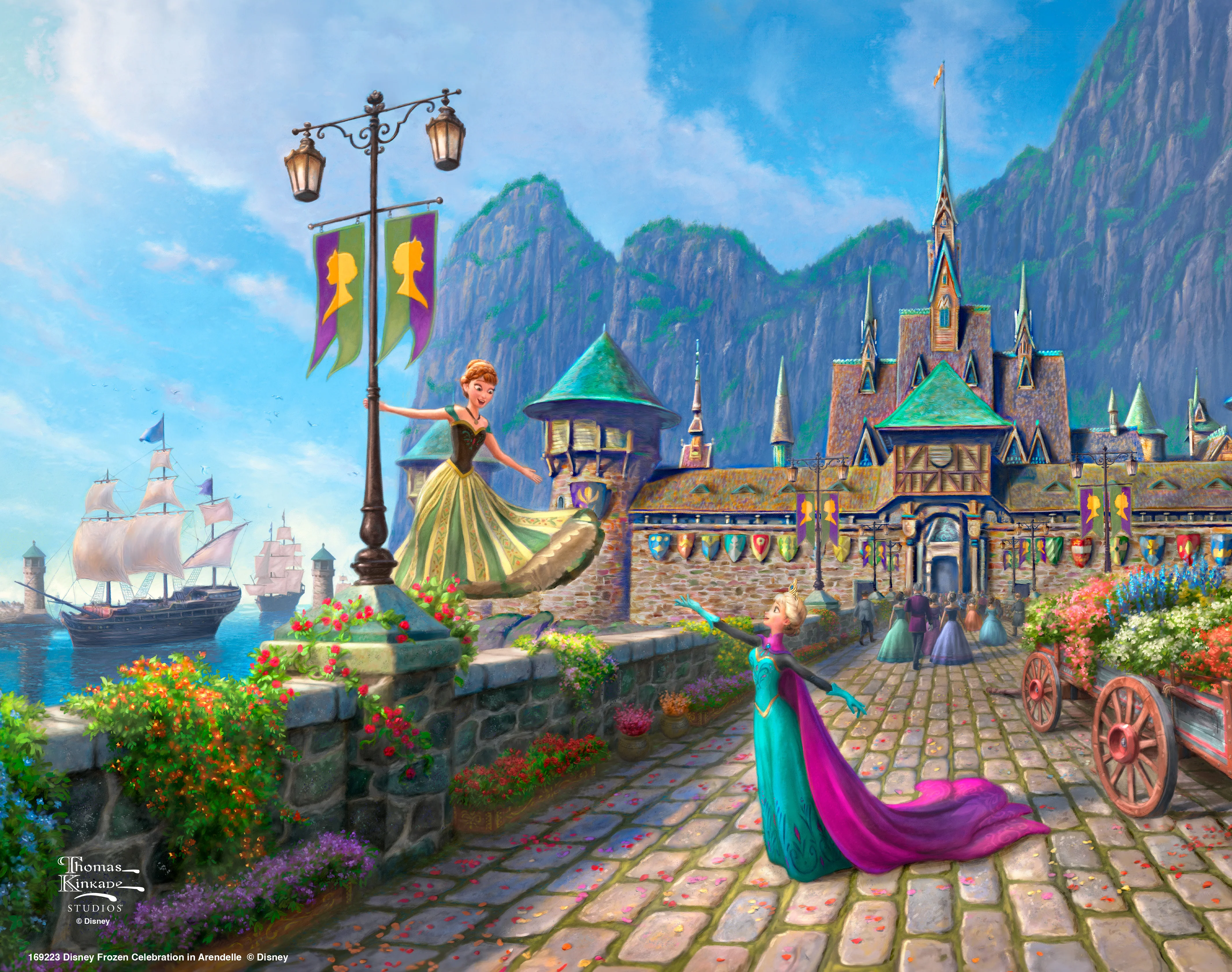 Disney Frozen Celebration in Arendelle - Art Prints - Image 6