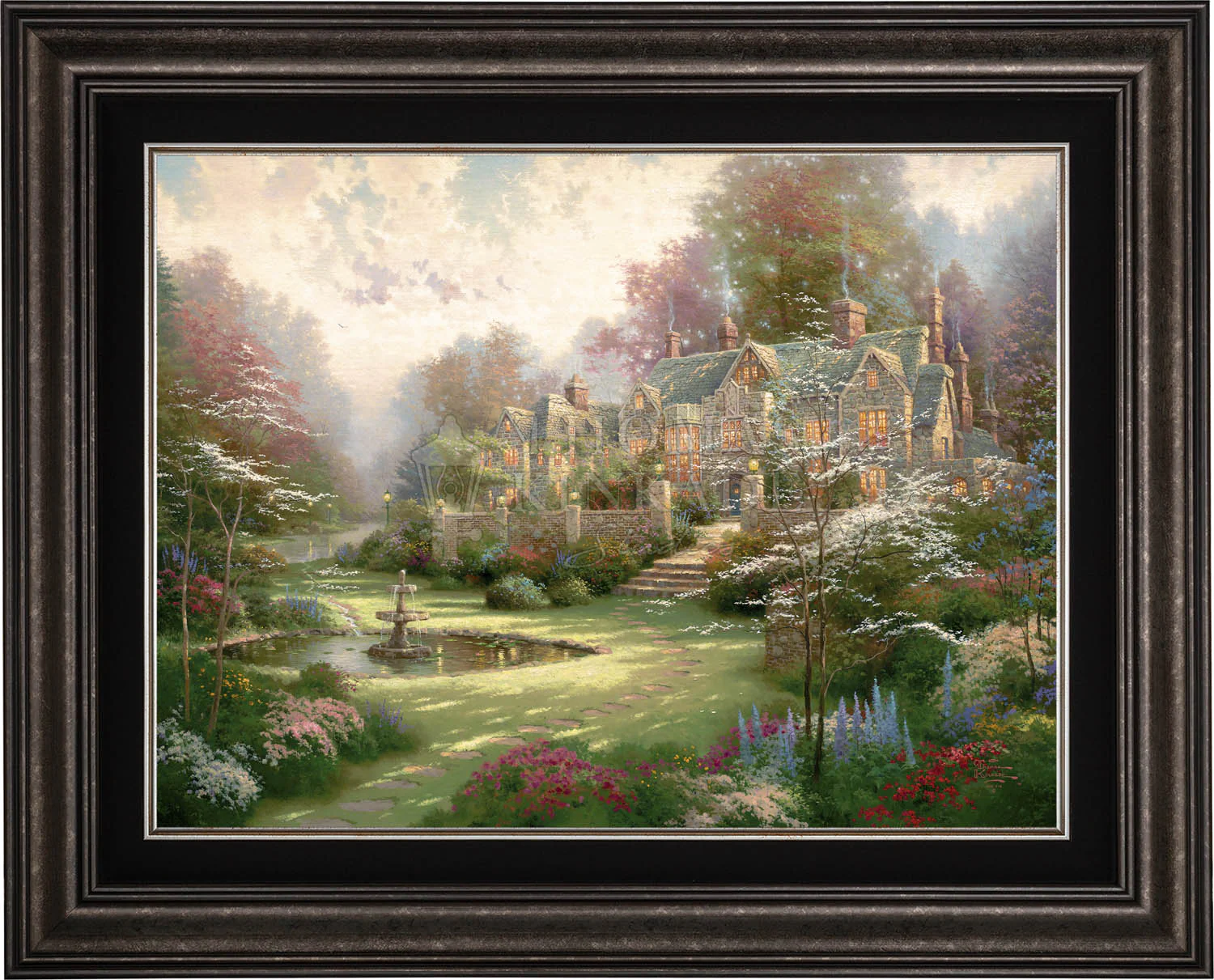 Gardens Beyond Spring Gate - Limited Edition Canvas - Image 9