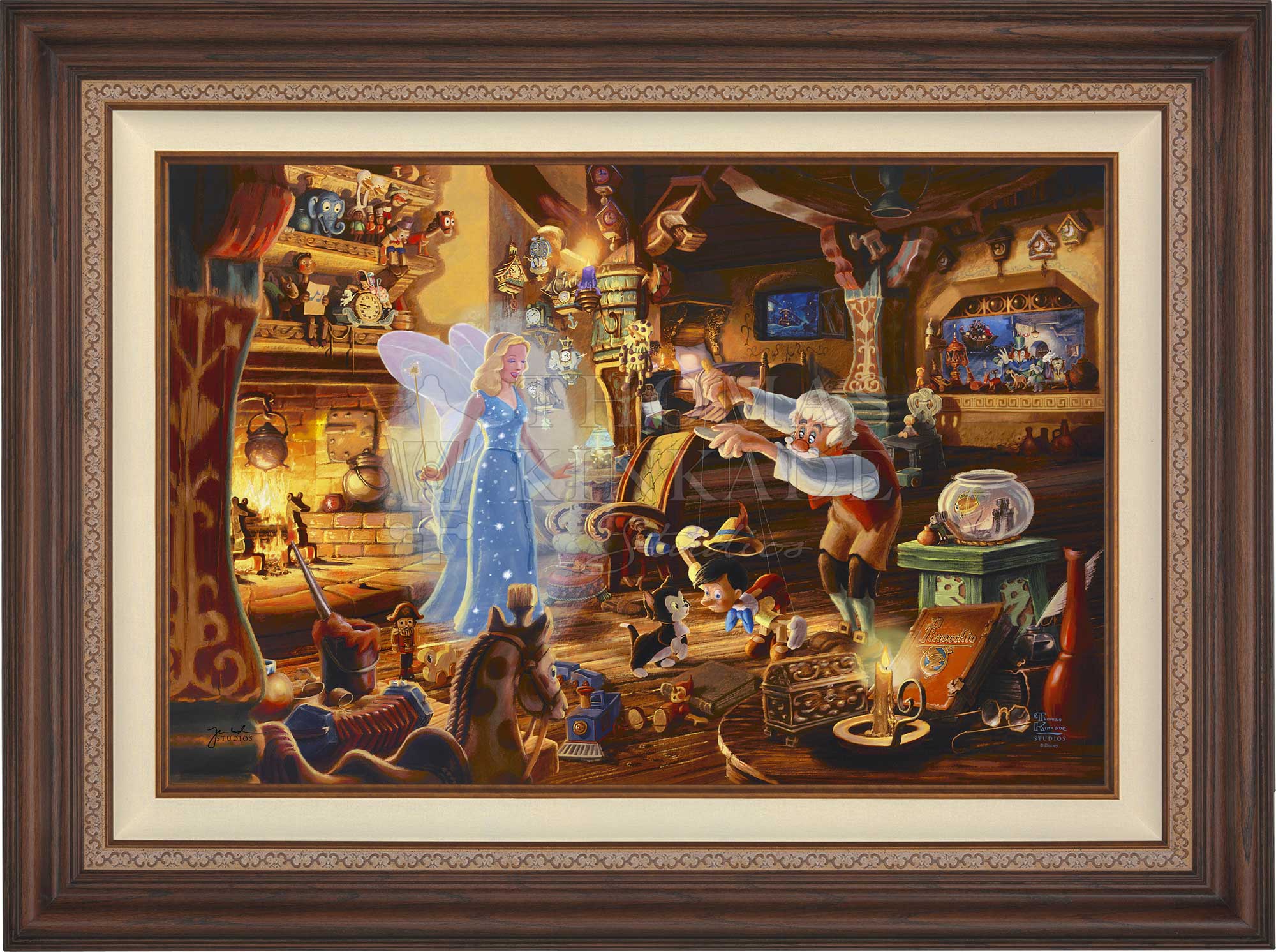 Disney Geppetto's Pinocchio - Jewel Edition Art - Image 10