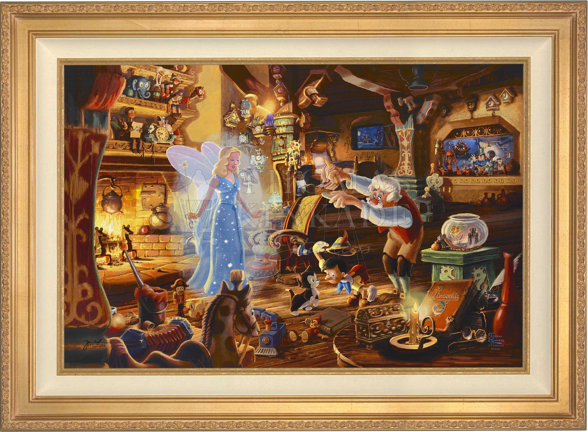 Disney Geppetto's Pinocchio - Jewel Edition Art - Image 2