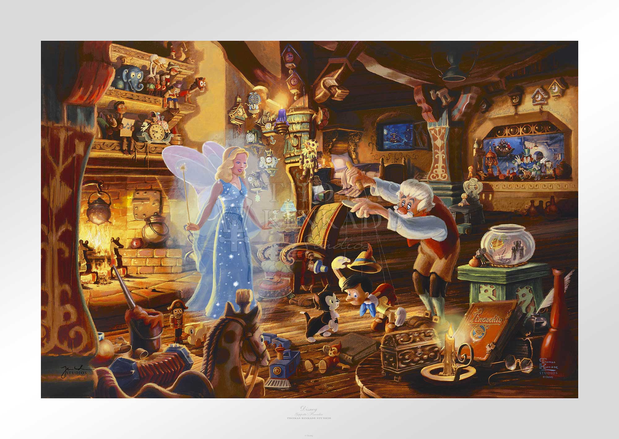 Disney Geppetto's Pinocchio - Limited Edition Paper - Image 7