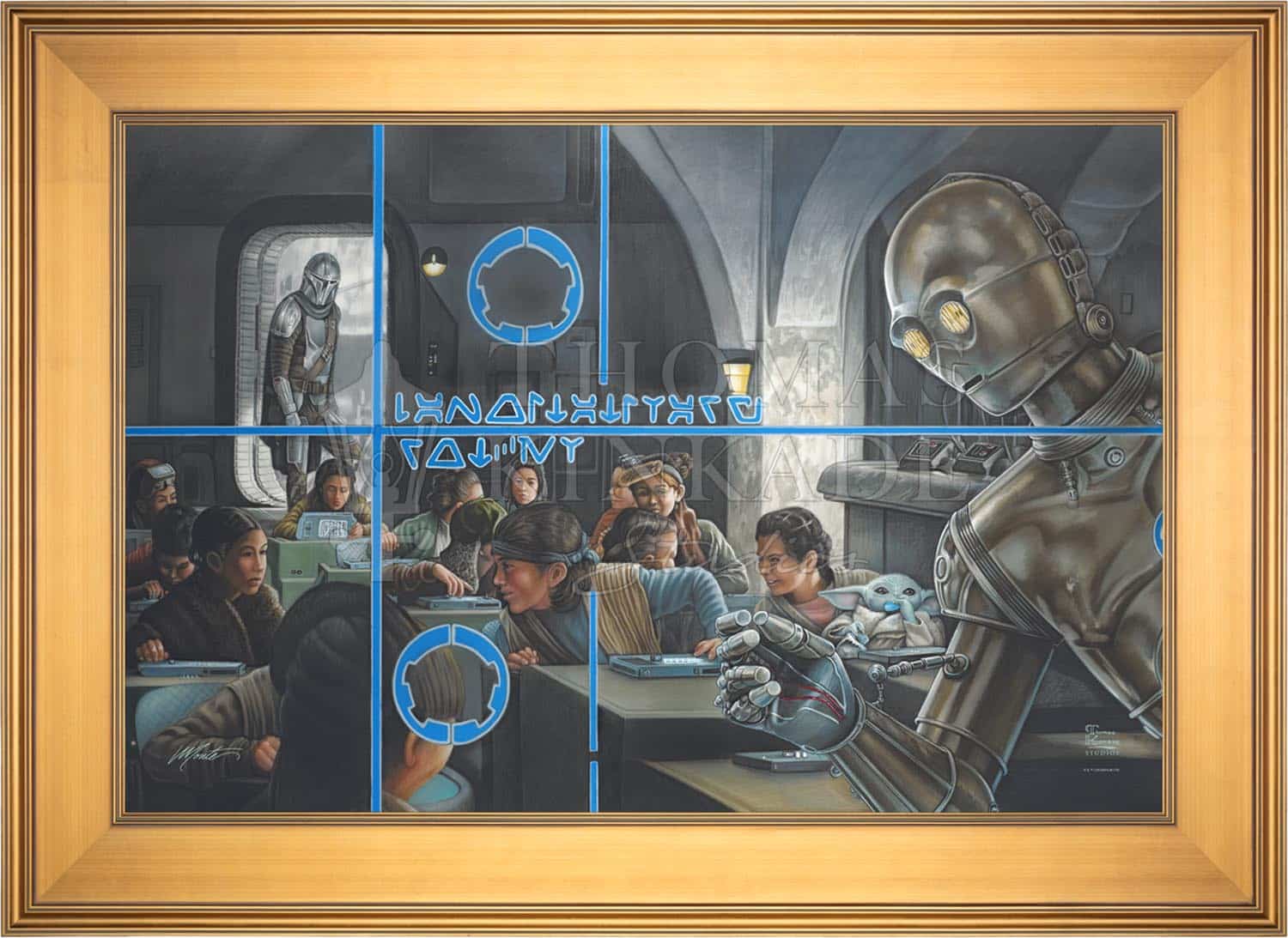 The Mandalorian™ - Getting Schooled - Limited Edition Canvas - Image 14