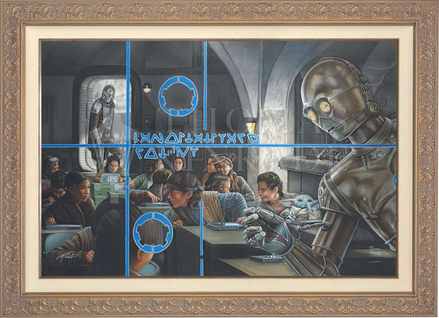 The Mandalorian™ - Getting Schooled - Limited Edition Canvas - Image 7