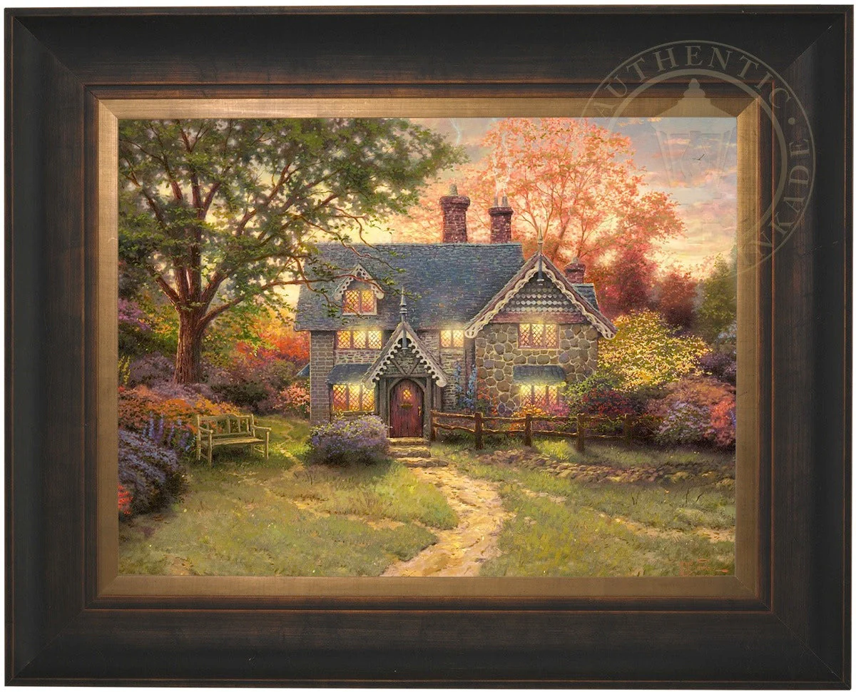 Gingerbread Cottage - Limited Edition Canvas - Image 11