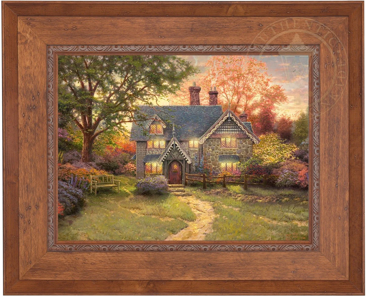 Gingerbread Cottage - Limited Edition Canvas - Image 16