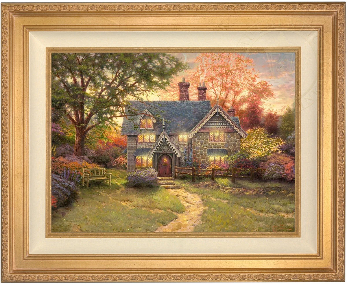 Gingerbread Cottage - Limited Edition Canvas - Image 2