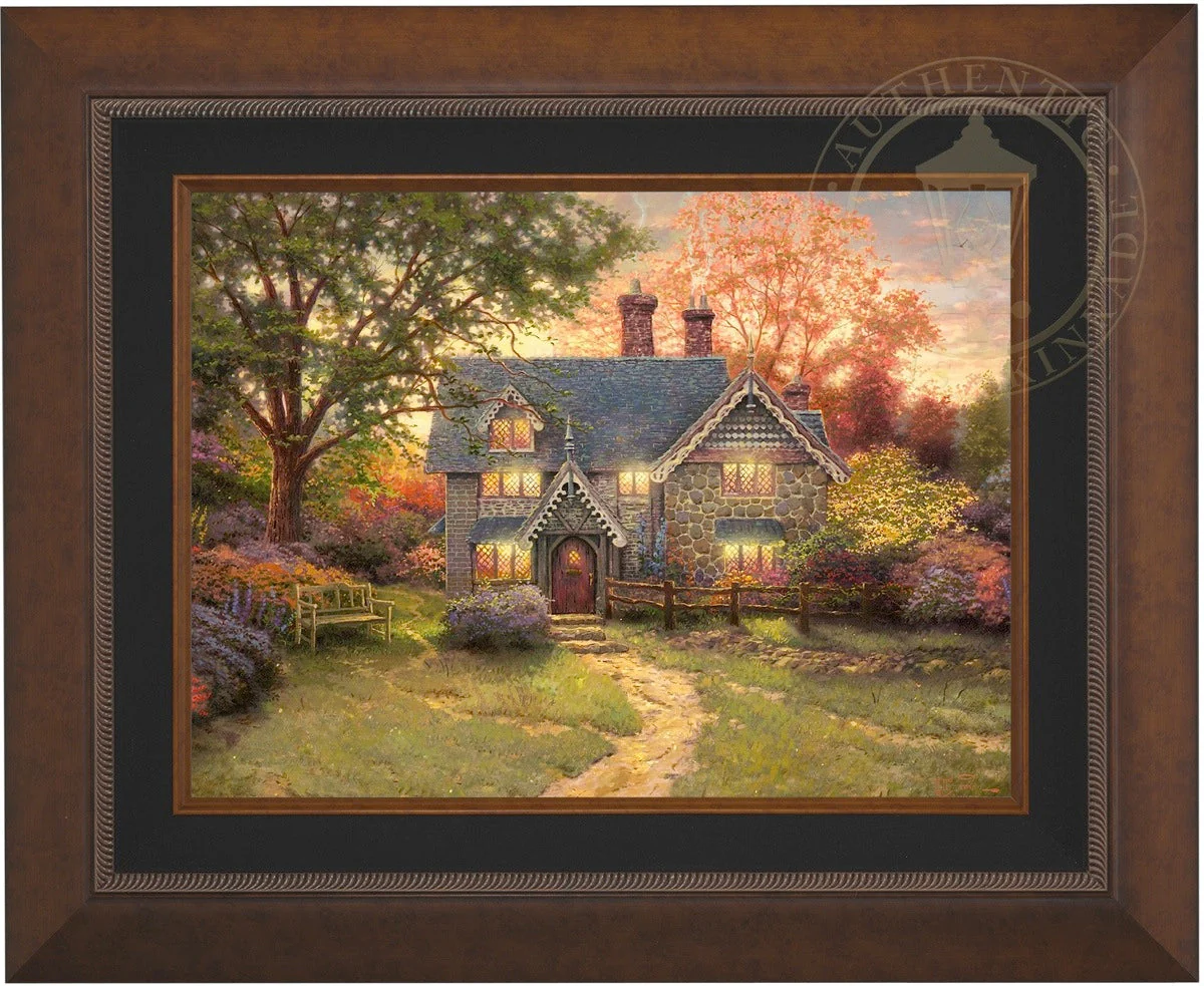Gingerbread Cottage - Limited Edition Canvas - Image 3