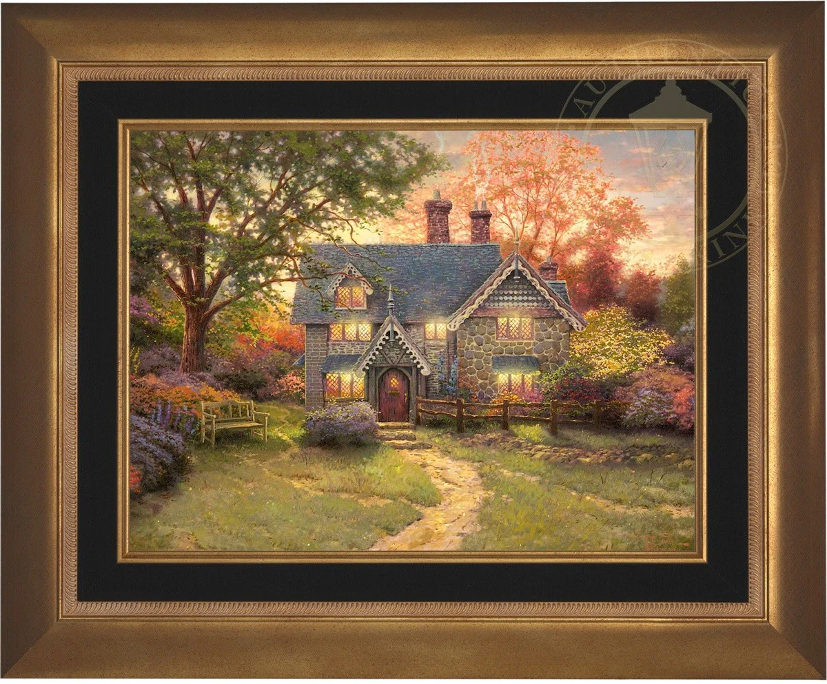 Gingerbread Cottage - Limited Edition Canvas - Image 4