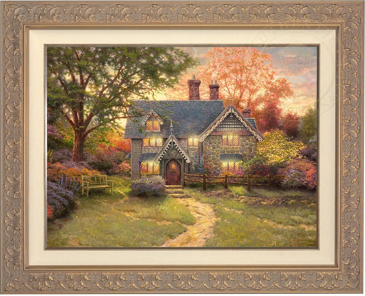 Gingerbread Cottage - Limited Edition Canvas - Image 7