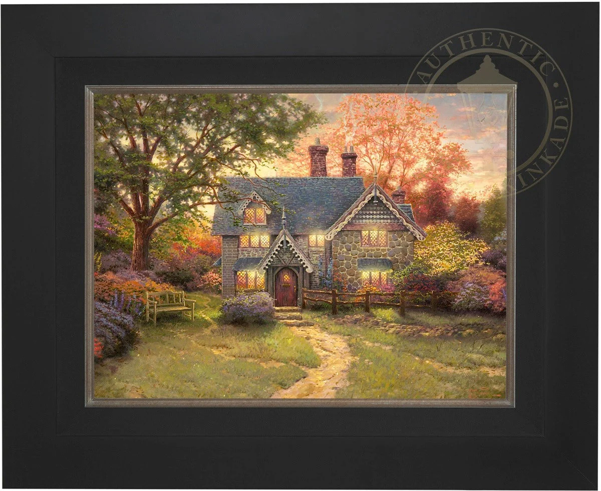 Gingerbread Cottage - Limited Edition Canvas - Image 8