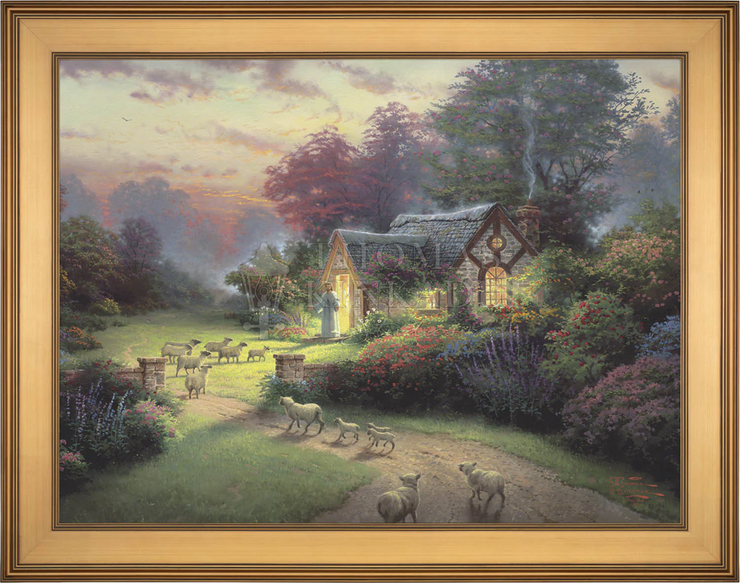 Good Shepherd's Cottage, The - Limited Edition Canvas - Image 15