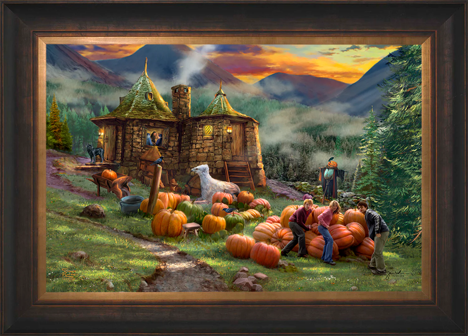 Harry Potter™ Hagrid's Hut - Limited Edition Canvas - Image 32