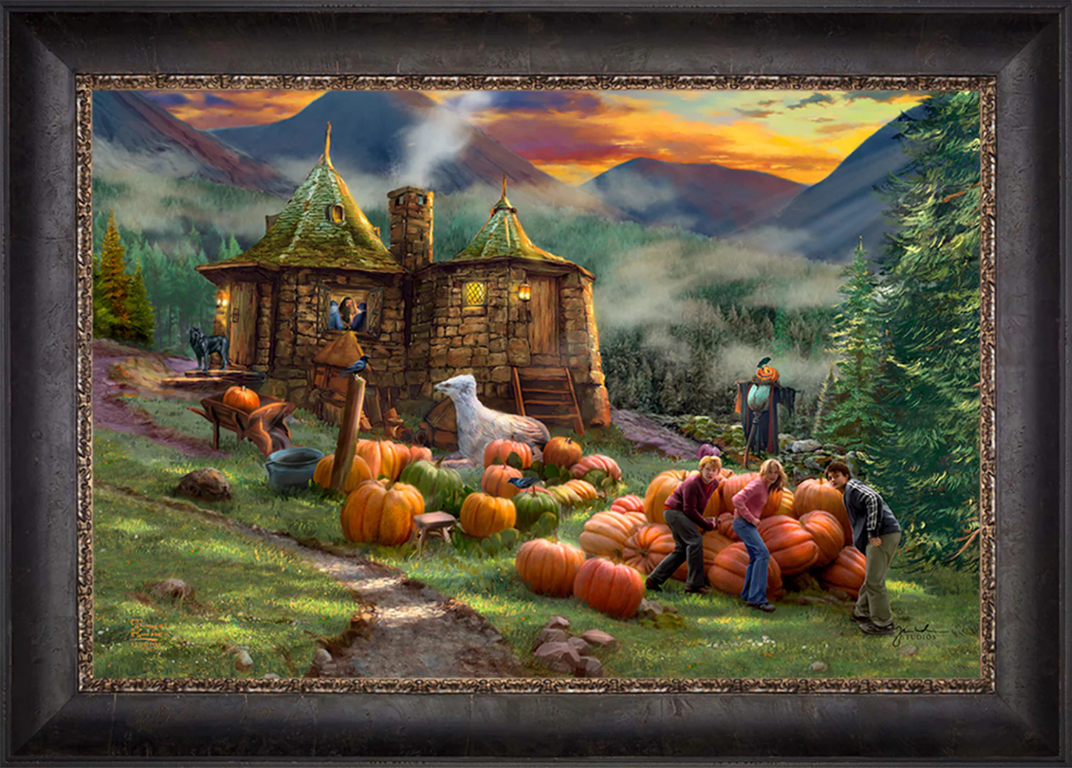 Harry Potter™ Hagrid's Hut - Limited Edition Canvas - Image 36