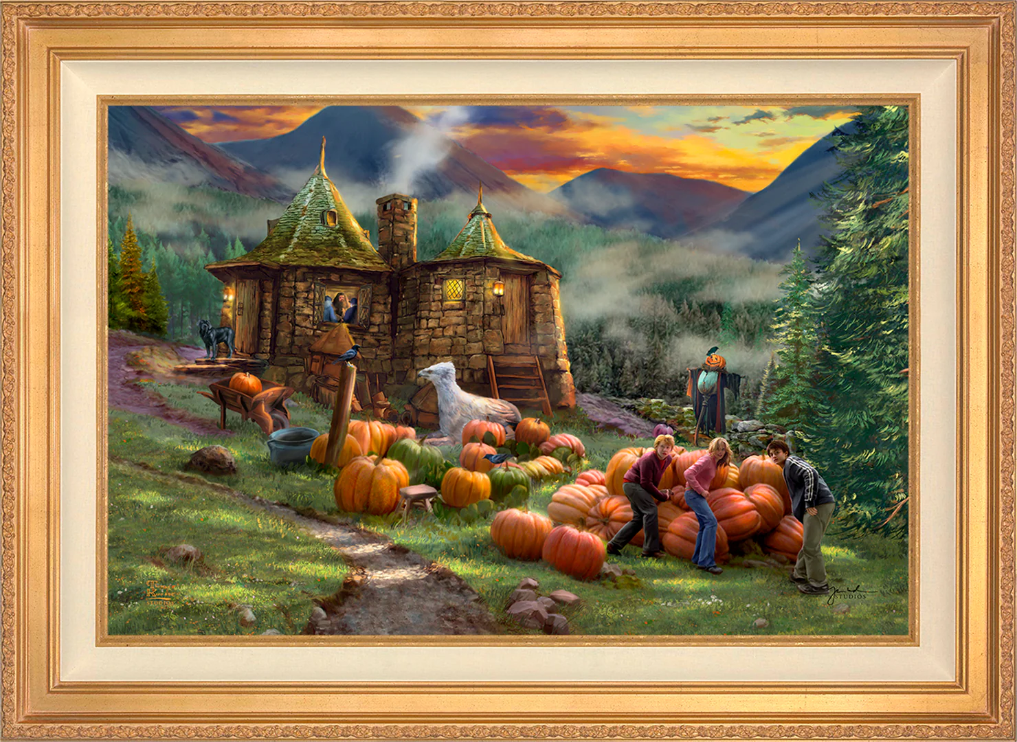 Harry Potter™ Hagrid's Hut - Limited Edition Canvas - Image 50