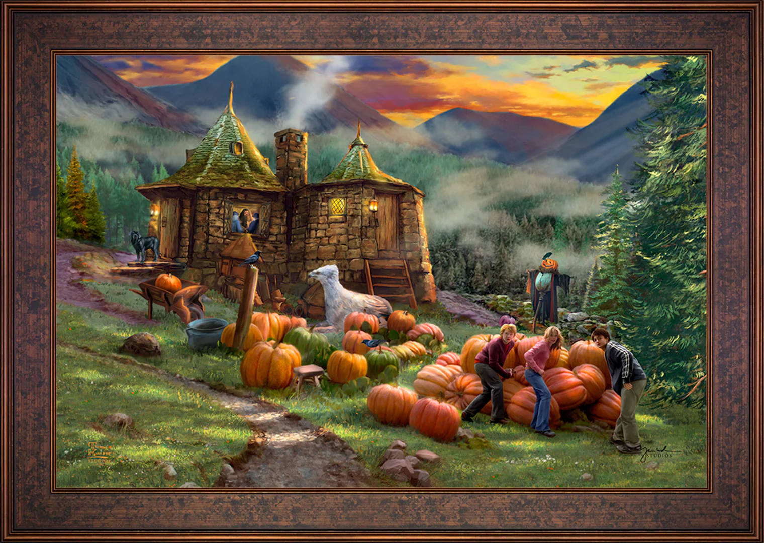 Harry Potter™ Hagrid's Hut - Limited Edition Canvas - Image 55
